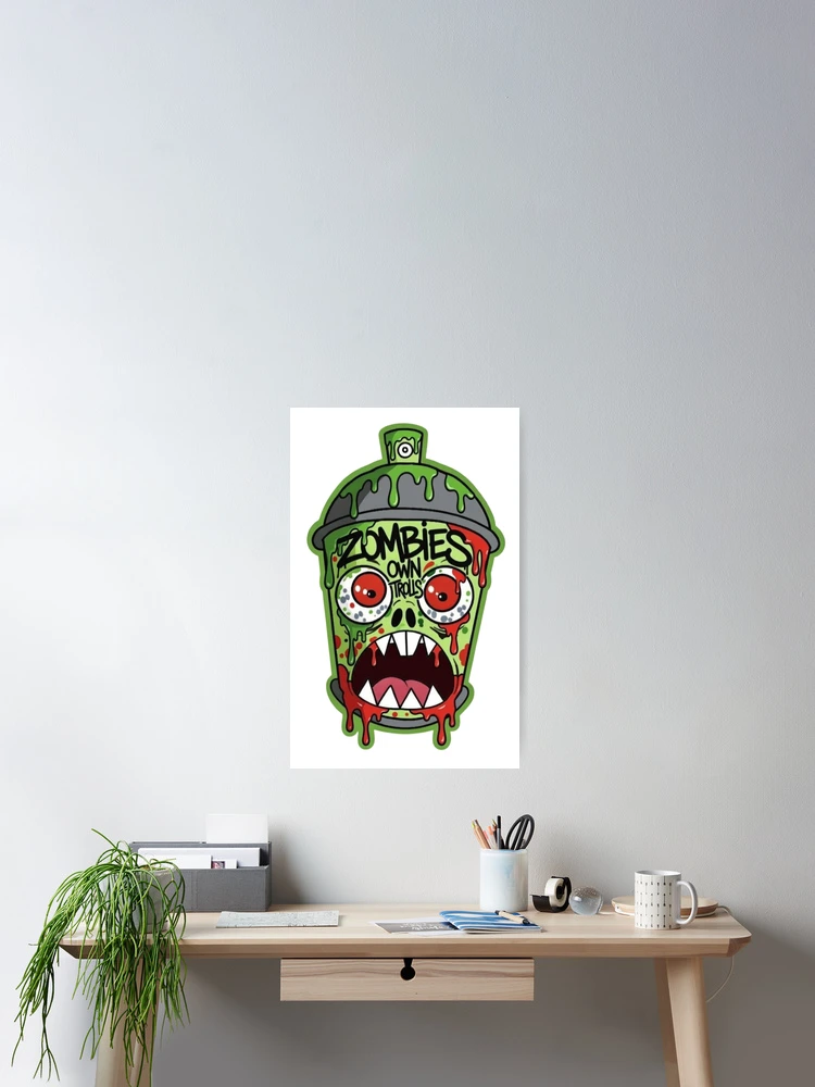 Thumbnail 2 of 3, Poster, Zombies designed and sold by APRgrafix.