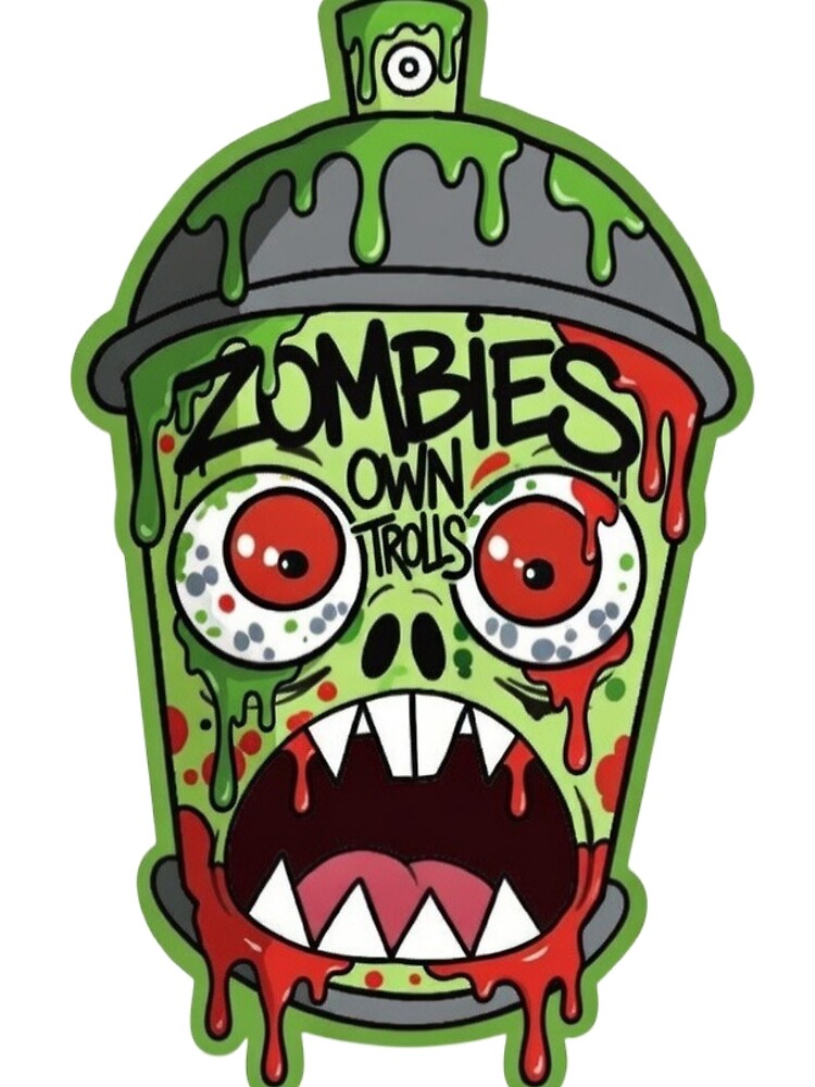 Thumbnail 3 of 3, Scarf, Zombies designed and sold by Rookz100.