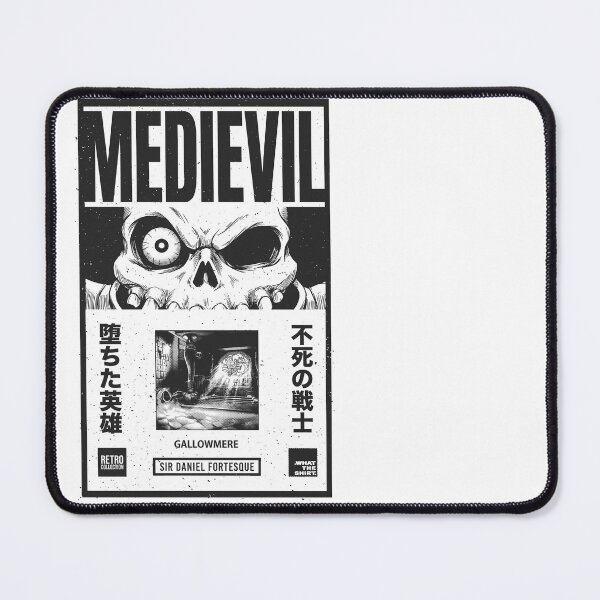 Item preview, MediEvil - Sir Daniel Fortesque - Japanese Poster Style designed and sold by WHAT THE SHIRT.