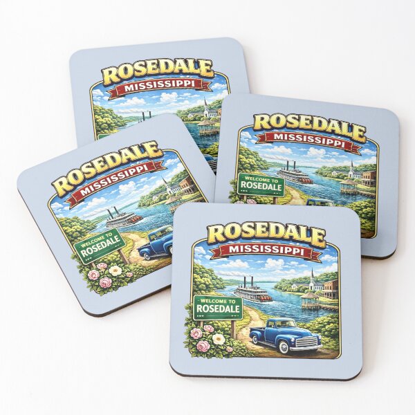 Item preview, Rosedale, Mississippi Quiet River Town designed and sold by Myra365Art.