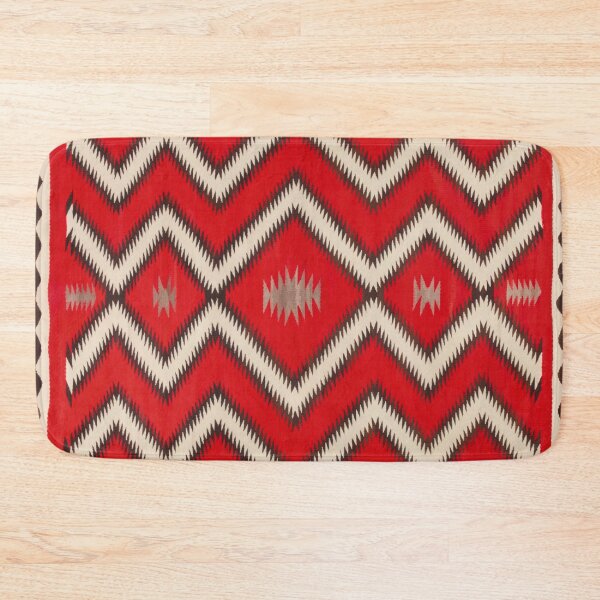 Item preview, NAVAJO c.1915 Tapestry Restored For Home Display 5x6 (ideal size for medium throw blanket) designed and sold by Big Bang Canvas.