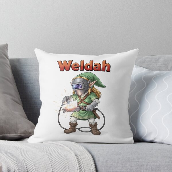 Item preview, Weldah — Funny Fantasy Hero Welding Parody Design designed and sold by WearContext.