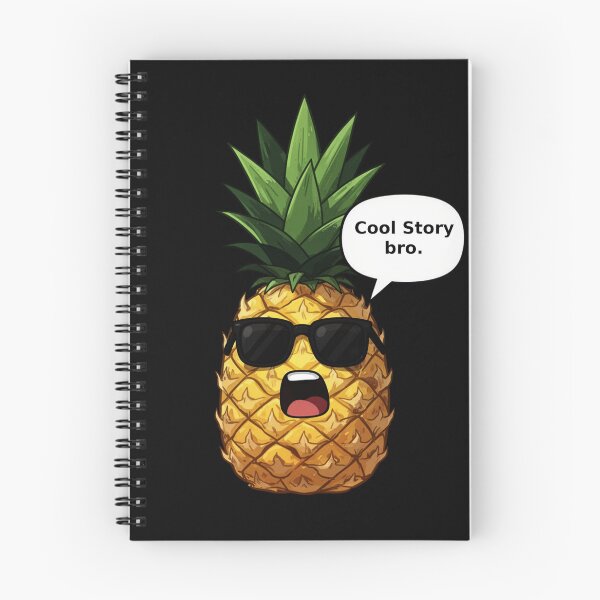 Item preview, Cool Story Bro. — Funny Pineapple Cartoon Design designed and sold by WearContext.