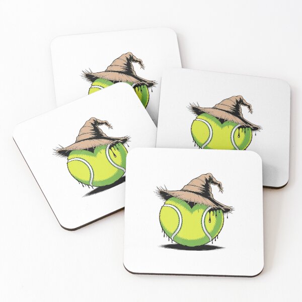 Item preview, Scarecrow Tennis Funny Halloween Tennis Illustration designed and sold by WayTBeenkenArt.