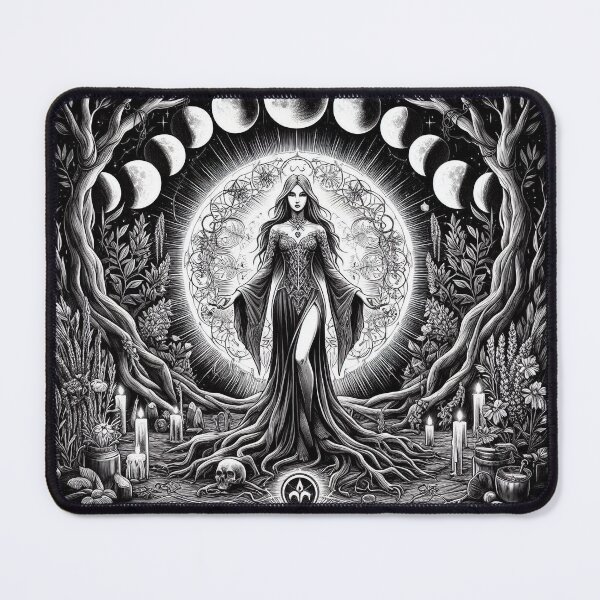 Item preview, Lunar Ritual Goddess Illustration designed and sold by Roberta Calabrese.