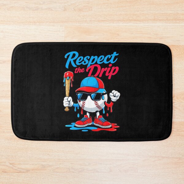 Item preview, Respect The Drip Baseball Cartoon Street Style Design designed and sold by miaa-artistshop.