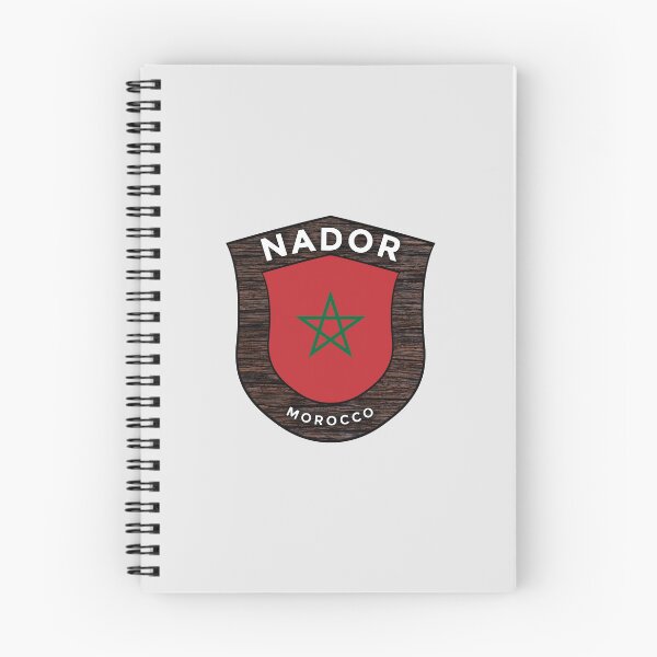 Item preview, Nador Morocco | Flag Shield Travel Emblem designed and sold by World Designs.