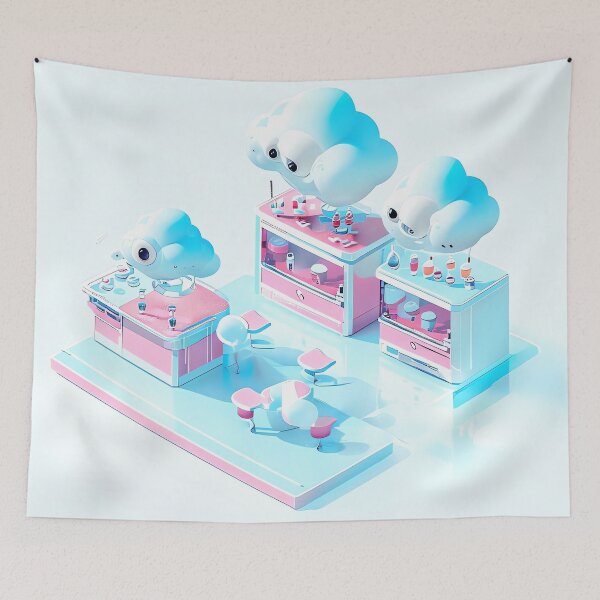 Item preview, Bubblegum Nebula Cafe designed and sold by ONYX Pixee.