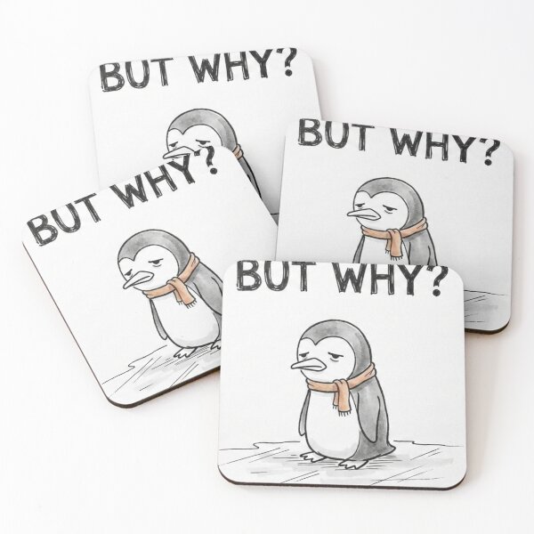 Item preview, But Why? | Nihilist Penguin designed and sold by Charming-Sip.