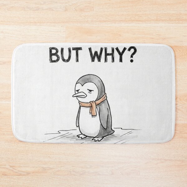 Item preview, But Why? | Nihilist Penguin designed and sold by Charming-Sip.