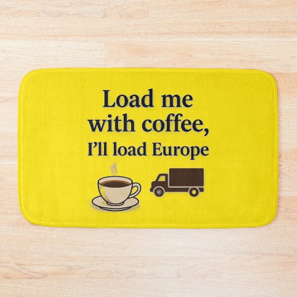 Item preview, Load Me With Coffee designed and sold by RetroNibylander.