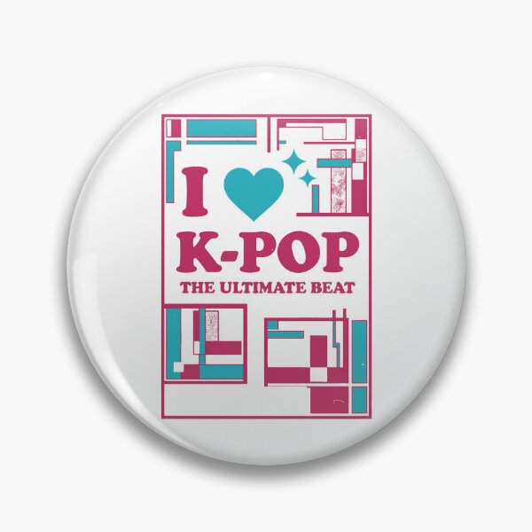 Item preview, Kpop Music I Love K-Pop The Ultimate Beat Korea designed and sold by LuminOrb.