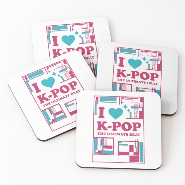 Item preview, Kpop Music I Love K-Pop The Ultimate Beat Korea designed and sold by LuminOrb.