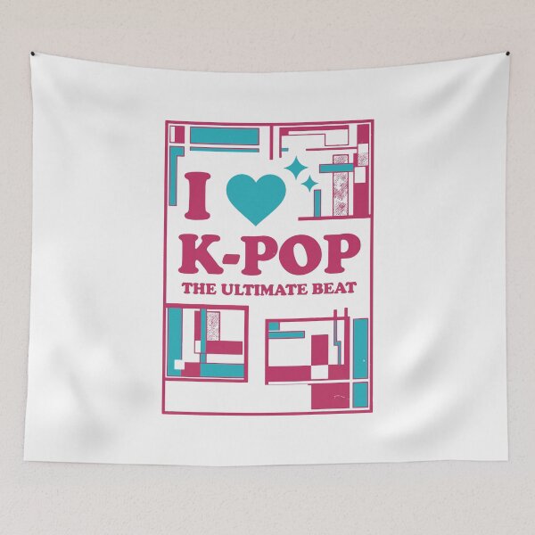 Item preview, Kpop Music I Love K-Pop The Ultimate Beat Korea designed and sold by LuminOrb.
