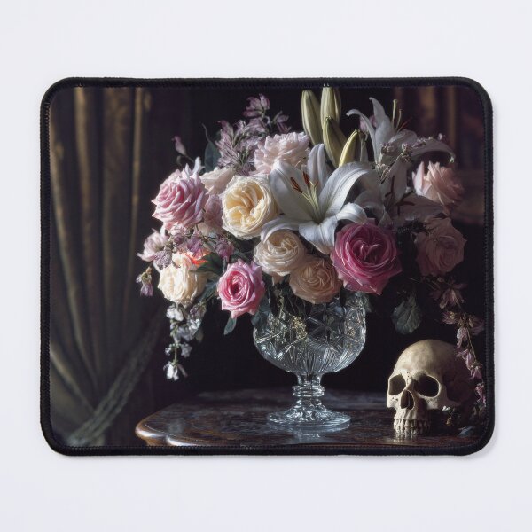 Item preview, Still Life with flowers and vanitas designed and sold by Igor Zeiger.