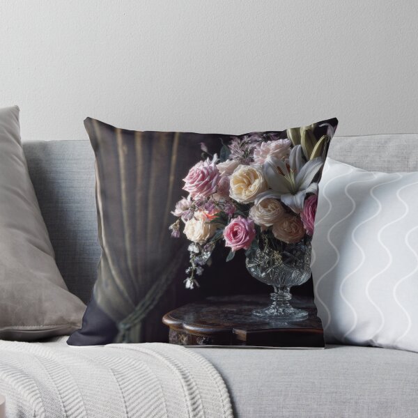 Item preview, Still Life with flowers and vanitas designed and sold by Igor Zeiger.