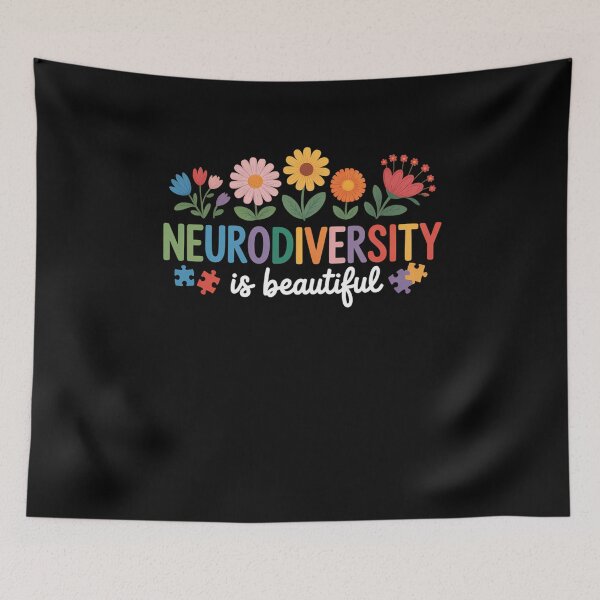 Item preview, Neurodiversity is Beautiful Flower SPED AAC Autism Awareness designed and sold by lilensgavadur.