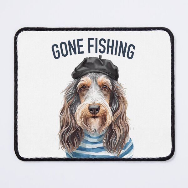 Item preview, Daddy dog gone fishing designed and sold by FlowerFolie.