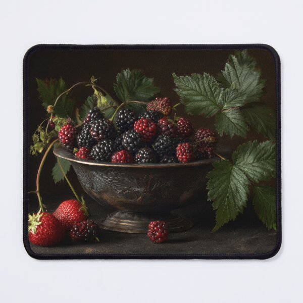 Item preview, Still Life with berries designed and sold by Igor Zeiger.