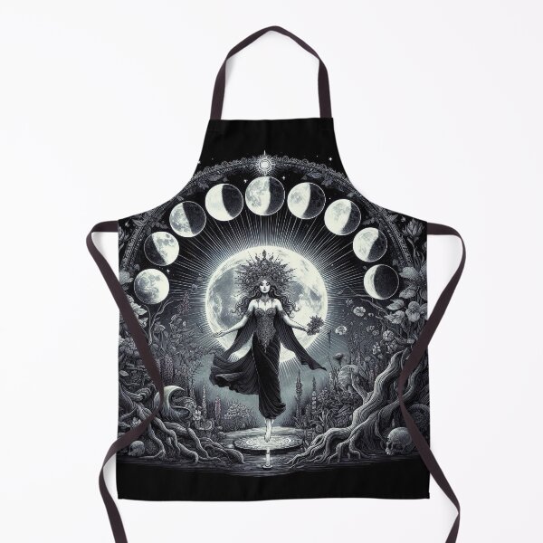 Item preview, Lunar Ritual Goddess Illustration designed and sold by Roberta Calabrese.
