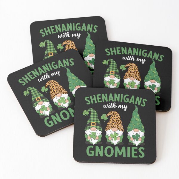 Item preview, Shenanigans with My Gnomies Shamrock St Patricks Day Funny designed and sold by OlakunleOloroz.