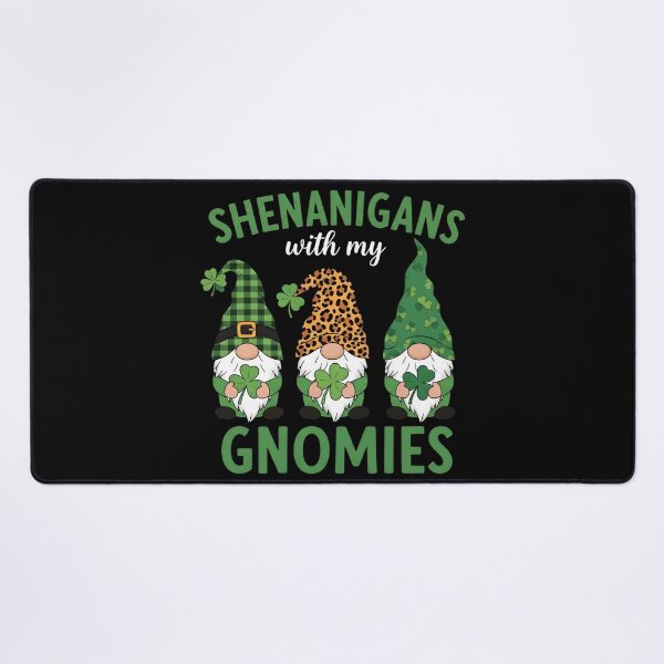 Item preview, Shenanigans with My Gnomies Shamrock St Patricks Day Funny designed and sold by OlakunleOloroz.