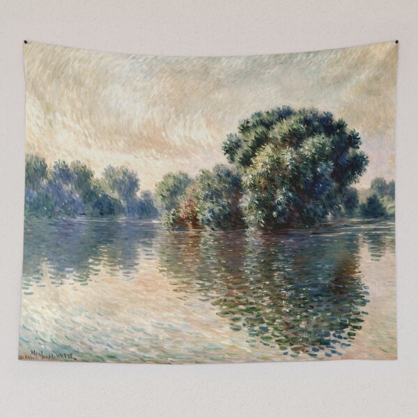 Item preview, The Seine at Giverny - Reflections of Nature and Light   designed and sold by artdesignsnow.