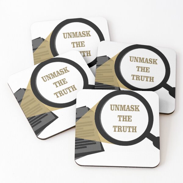 Item preview, Unmask The Truth Graphic designed and sold by bheru4u.