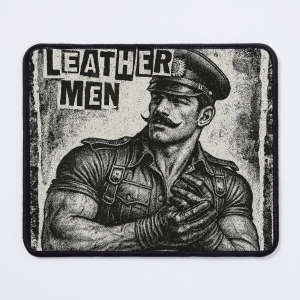 Item preview, Gay Leather Rebel Daddy Berlin Dada Pride Graphic Design designed and sold by ItsAKinkThing.