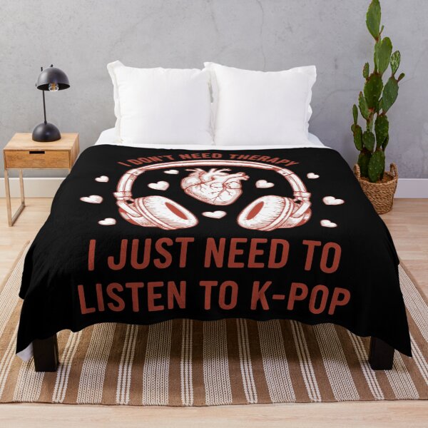 Item preview, I Dont Need Therapy I Just Need To Listen To K-Pop designed and sold by LuminOrb.