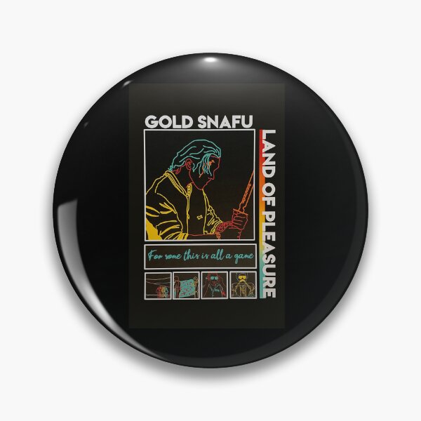 Item preview,  Gold Snafu Sticky Fingers designed and sold by Motoislol.