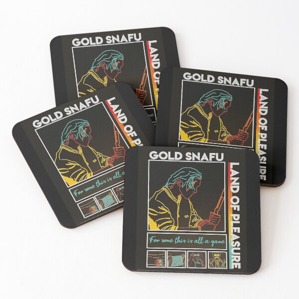 Item preview,  Gold Snafu Sticky Fingers designed and sold by Motoislol.