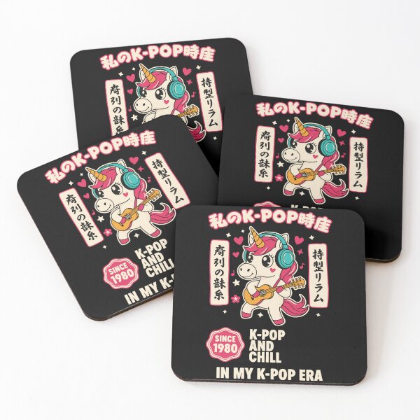 Item preview, K-Pop And Chill In My K-Pop Era Unicorn Since 1980 designed and sold by LuminOrb.