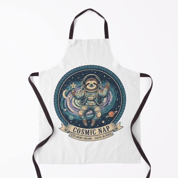 Item preview, Cosmic Nap – Sloth Astronaut Space Art designed and sold by ReykorShop.