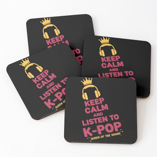 Item preview, Keep Calm And Listen To K-Pop Queen Of The Sound designed and sold by LuminOrb.