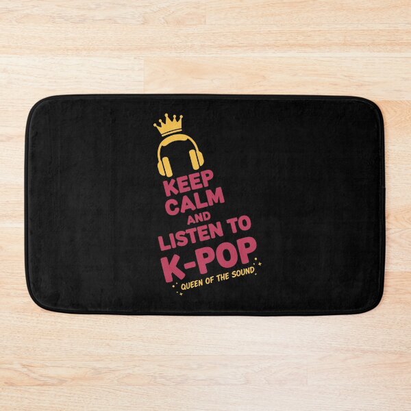 Item preview, Keep Calm And Listen To K-Pop Queen Of The Sound designed and sold by LuminOrb.