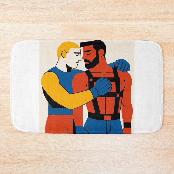 Item preview, Gay Leather Daddy Bar Bauhaus Art Pride Graphic Design designed and sold by ItsAKinkThing.