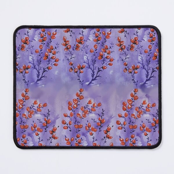 Item preview, red berries, hand painted designed and sold by Faerieglen.