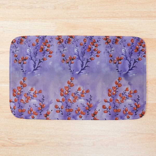 Item preview, red berries, hand painted designed and sold by Faerieglen.