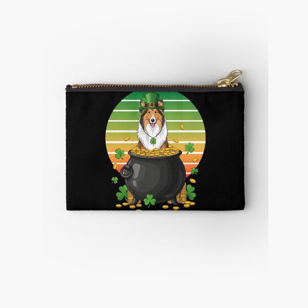 Item preview, Shetland Sheepdog St Patricks Day Leprechaun Sheltie designed and sold by OlakunleOloroz.