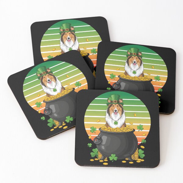 Item preview, Shetland Sheepdog St Patricks Day Leprechaun Sheltie designed and sold by OlakunleOloroz.