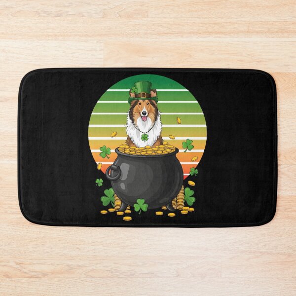 Item preview, Shetland Sheepdog St Patricks Day Leprechaun Sheltie designed and sold by OlakunleOloroz.