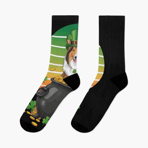 Item preview, Shetland Sheepdog St Patricks Day Leprechaun Sheltie designed and sold by OlakunleOloroz.