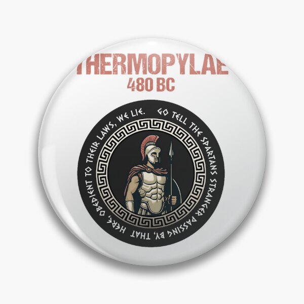 Item preview,  Battle Of Thermopylae Epitaph Spartan Hoplite designed and sold by MultiPerks.