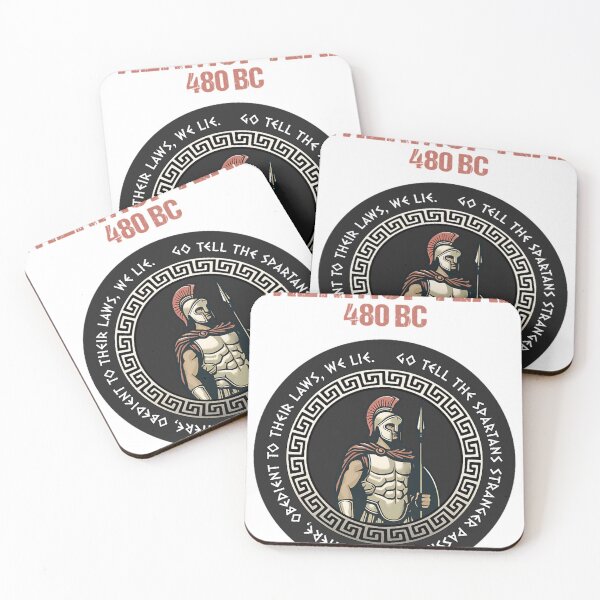 Item preview,  Battle Of Thermopylae Epitaph Spartan Hoplite designed and sold by MultiPerks.