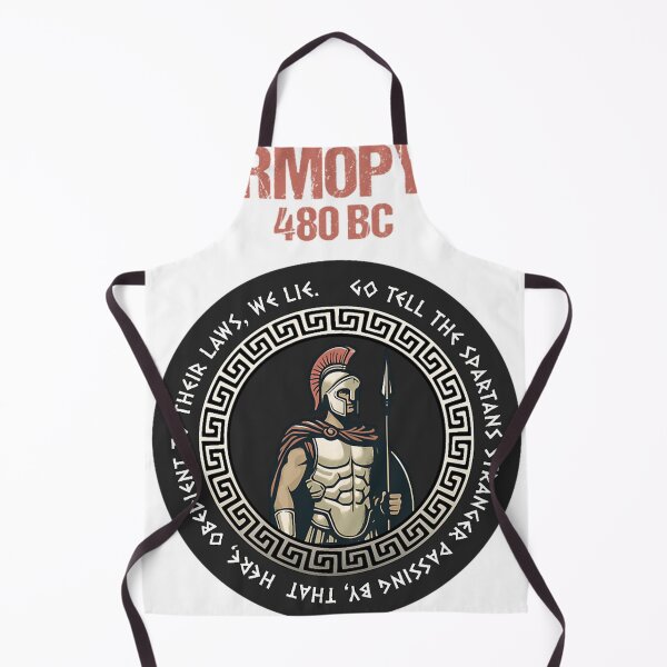 Item preview, Battle Of Thermopylae Epitaph Spartan Hoplite designed and sold by MultiPerks.