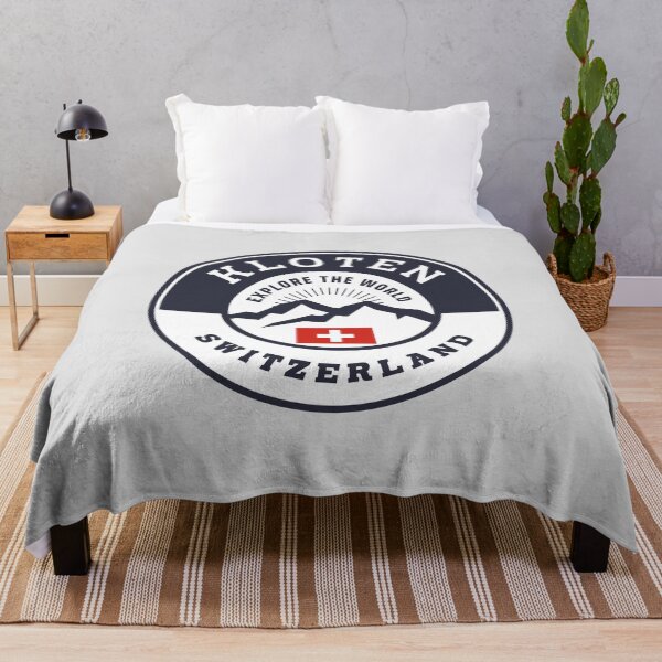 Item preview, Kloten Switzerland Black and White Crest designed and sold by World Designs.