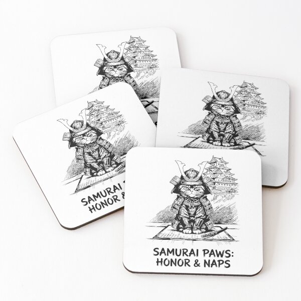 Item preview, The Shogun's Favorite Neko - Japanese Neko Cat designed and sold by bapupa.