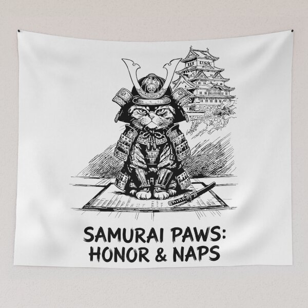 Artikelvorschau, Die Lieblingskatze des Shoguns – Japanische Neko-Katze entworfen und verkauft von bapupa.