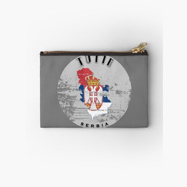 Item preview, Tutin Serbia Flag Worn  designed and sold by World Designs.